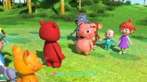 Three Little Pigs and More! | CoComelon Animals | Animals for Kids