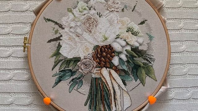 122. Вышивальный двухнедельник и ИТОГИ ОКТЯБРЯ || Вышивка крестом ||#PANNA || #РИОЛИС ||