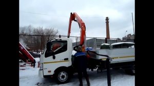 Hino с КМУ Palfinger PK 8500