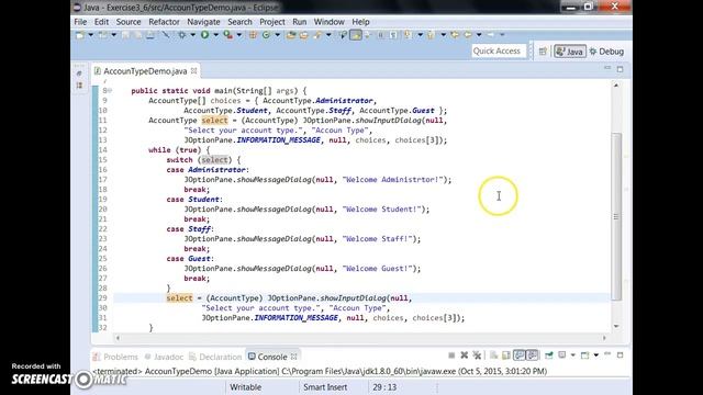 JOptionPane Click Cancel Button to Exit Loop смотреть онлайн
