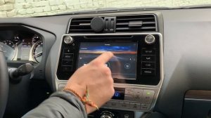 Prado 150 - Видеорегистратор в штатное место