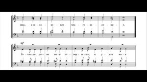 Малое славословие - Строкин (сопрано)