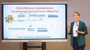 7 класс. Русский язык. Причастный оборот