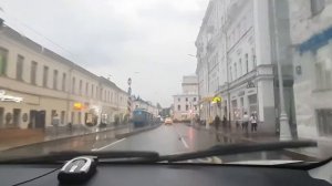 Москва. Поездка по Чистопрудному и Покровскому бульварам