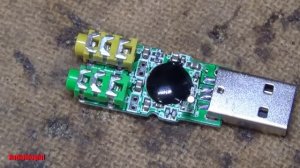 Доработка китайской USB звуковой карты