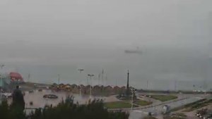 Вид с web камеры на Авачинский залив.