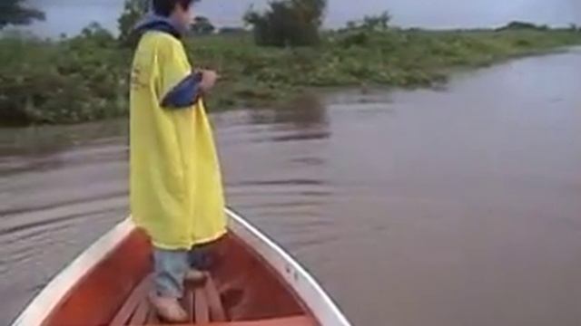 Mexiana Island - Fishing Pirarucu (Amazon River - Delta) смотреть онлайн