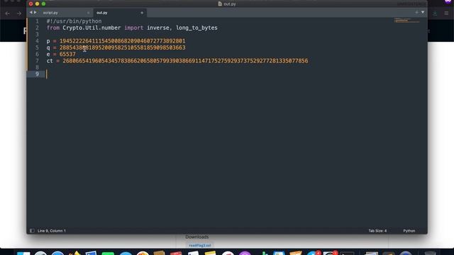 really not secure algorithm | RSA | PBjar CTF | CTF смотреть онлайн