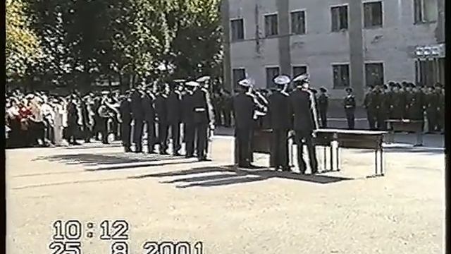Присяга курсантов 2001г набора в Академию Н.Е.Жуковского, Толбино. ВВИА смотреть онлайн