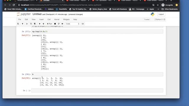 Numpy Complete Tutorial For Machine Learning |Numpy vsplit & hsplit Tutorial|Part:17