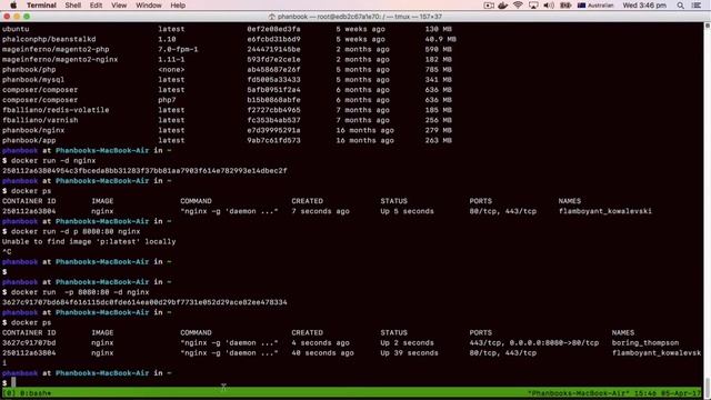 Chạy chế độ ngầm trong Docker смотреть онлайн
