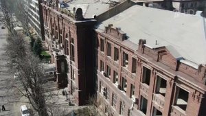 В Мариуполе восстанавливают здание и исторический облик Приазовского университета