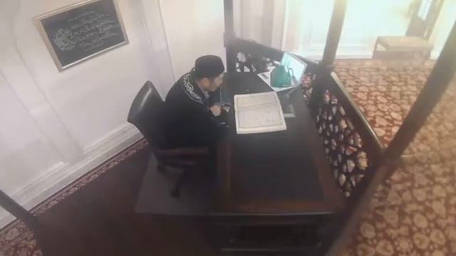 Чтение Корана из мечети Ак мечет, г. Болгар камера 1 смотреть онлайн