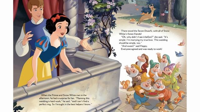 Snow Whites Royal Wedding | Disney Princess Read Along Story | Kids Books Read Aloud смотреть онлайн