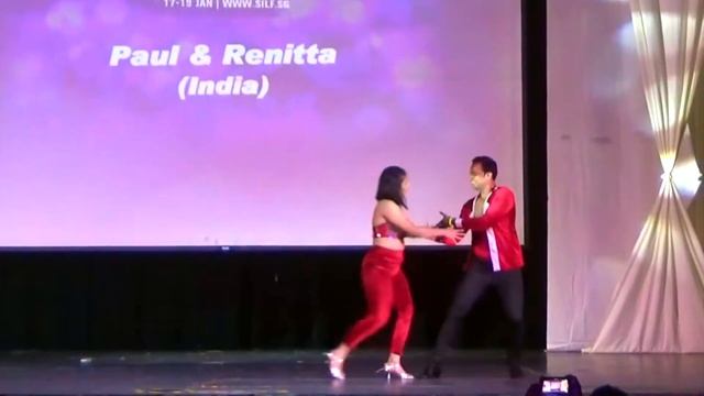 Paul Emmanuel & Renitta Barboza / Bachata Performance / Paul's Dance Station . смотреть онлайн