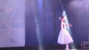 Танец "Подснежник".Третьякова Валя - школа балетного искусства "Арабески"