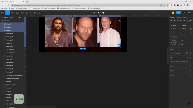 Figma UI Design Tutorial: Make a Movies and TV shows Landing page смотреть онлайн