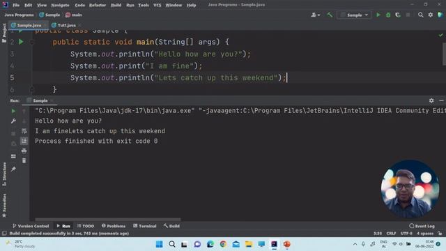 Java Programming Class 4 - print vs println & Comments
