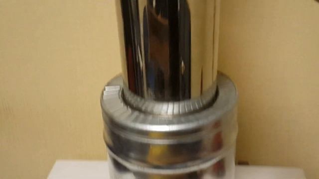 Соединение дымохода одностенной с сендвич трубой смотреть онлайн