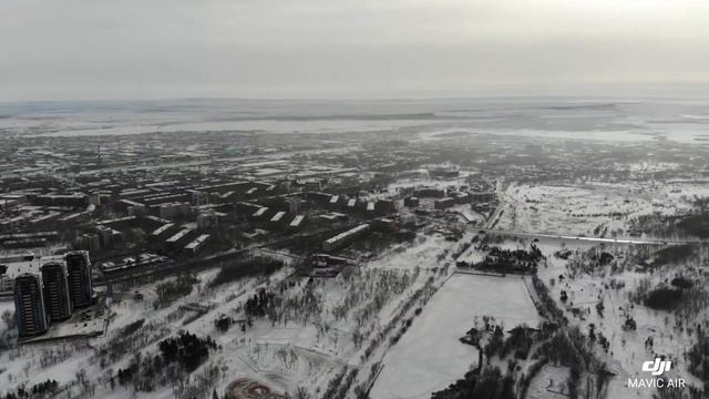 Зимняя Караганда