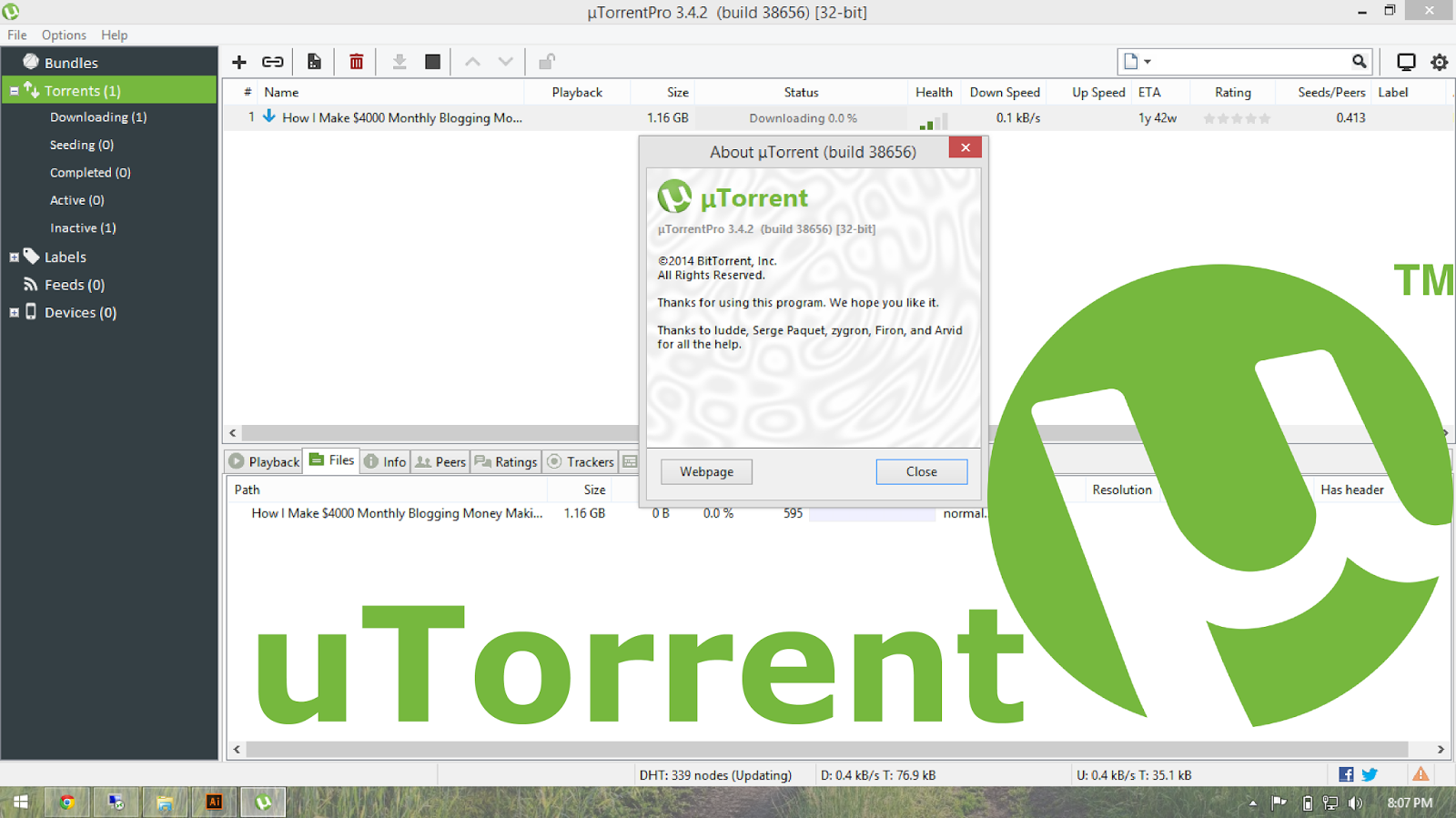 Utorrent download for windows 7 64 single album art dj fresh louder torrent