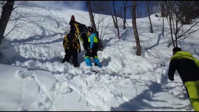 Разбили BRP Summit X. Снегоходы Сахалин. смотреть онлайн