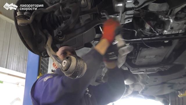 BMW X6 40d на Stage 2+. Попадос на кронштейн привода смотреть онлайн