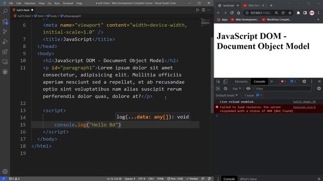 Learn JavaScript DOM - Document Object Model   | Sushant Rimal | DEV COMMUNITY NEPAL