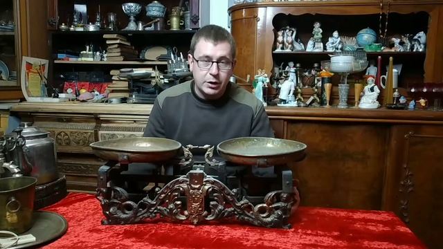 Период дореволюционный/ Старинные весы/ Чугун/ Делать интерьера.