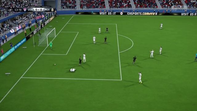 FIFA 16 | United States vs Mexico - Full Gameplay (PS4/Xbox One) смотреть онлайн