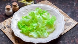 Салат Дары моря с креветками