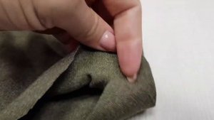 Рибана с лайкрой Хаки меланж