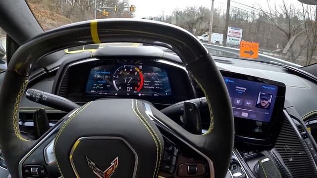 DRIFTING My NEW C8 Z06 at the Shop!!! My First EPIC 500 Miles... смотреть онлайн