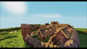 Minecraft Medieval Town + Map download