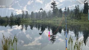 My Fishing World : Берш (Ежедневное задание, Затерянное озеро) #myfishingworld