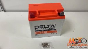 Аккумулятор 12В10Ач DELTA CT1210 кислотный 137х77х135мм