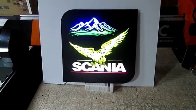 Световое светодиодное панно для авто и гаража. смотреть онлайн