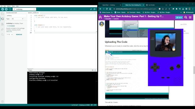 ArduBoy Walk Thru #1 The Arduino IDE & Arduboy Library #arduino #arduboy #coding смотреть онлайн