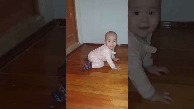 Целеустремлённая девочка 8 месяцев. смотреть онлайн