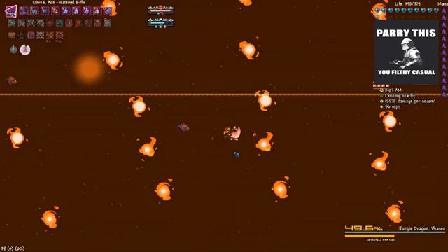 Terraria calamity yharon ranger (Master mode Revengence) смотреть онлайн