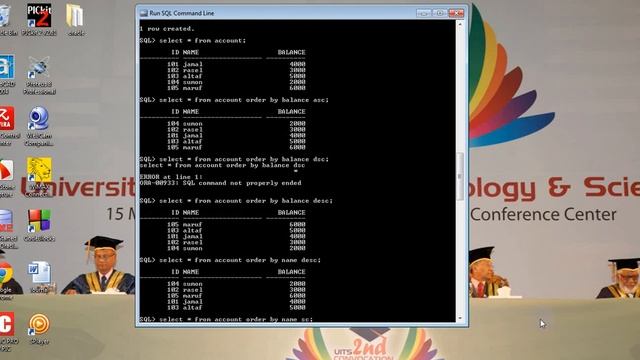 How to insert data into oracle database class No 3 смотреть онлайн