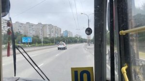 Поездка на самом северном в мире троллейбусе. Город Мурманск