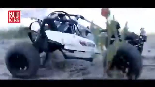 Mould King 18001 Technic Serie PF Buggy 2 Model Building Blocks 394pcs Brick Remote Control MOC-181 смотреть онлайн