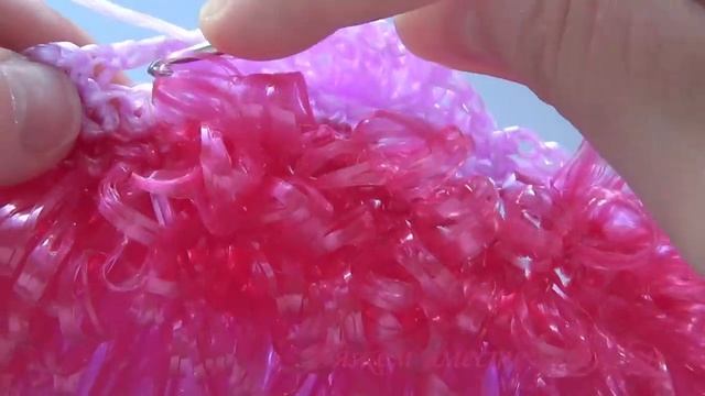 КРАСИВЫЙ КРАЙ КРУГЛОЙ МОЧАЛКИ. ВЕЕРОЧКИ. Мастер-класс для начинающих. Елена Шатохина