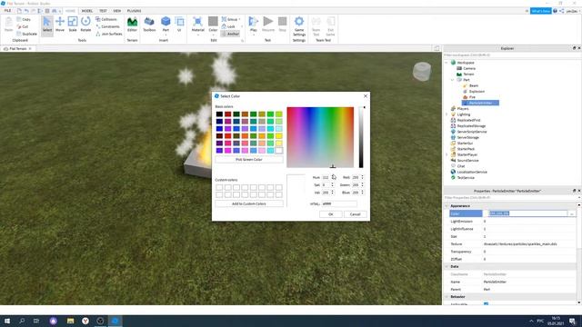 как сделать эффекты в роблокс студио смотреть онлайн