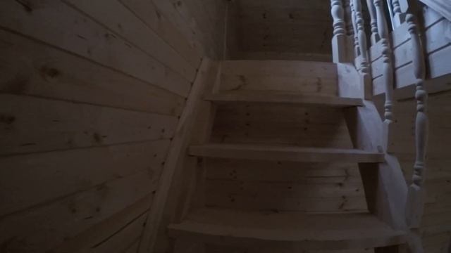 Внутренняя отделка каркасного дома-бани 6х6 ДНП"Вартемяги"||| СК Дачник