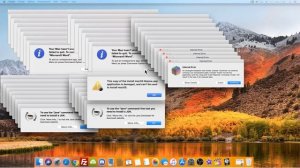 Mac OS High Sierra Crazy Error