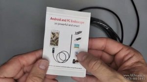 Эндоскоп USB - Обзор. Настройка. Подключение
