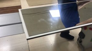 Установка зеркала на лдсп