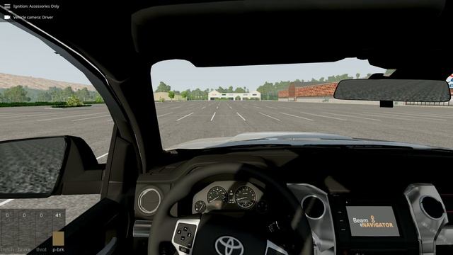 BeamNG.drive - 2021 Toyota Tundra Mod Gameplay First Person смотреть онлайн